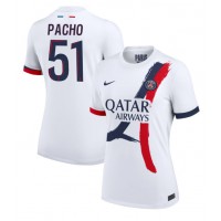 Dres Paris Saint-Germain Willian Pacho #51 Gostujuci za Žensko 2024-25 Kratak Rukav